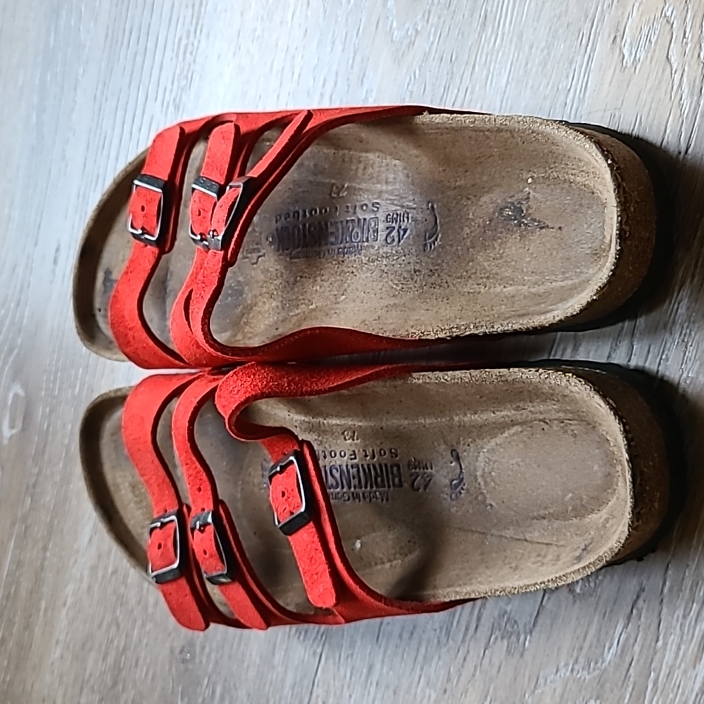 Birkenstock Red Sandals - Picture 3 of 4